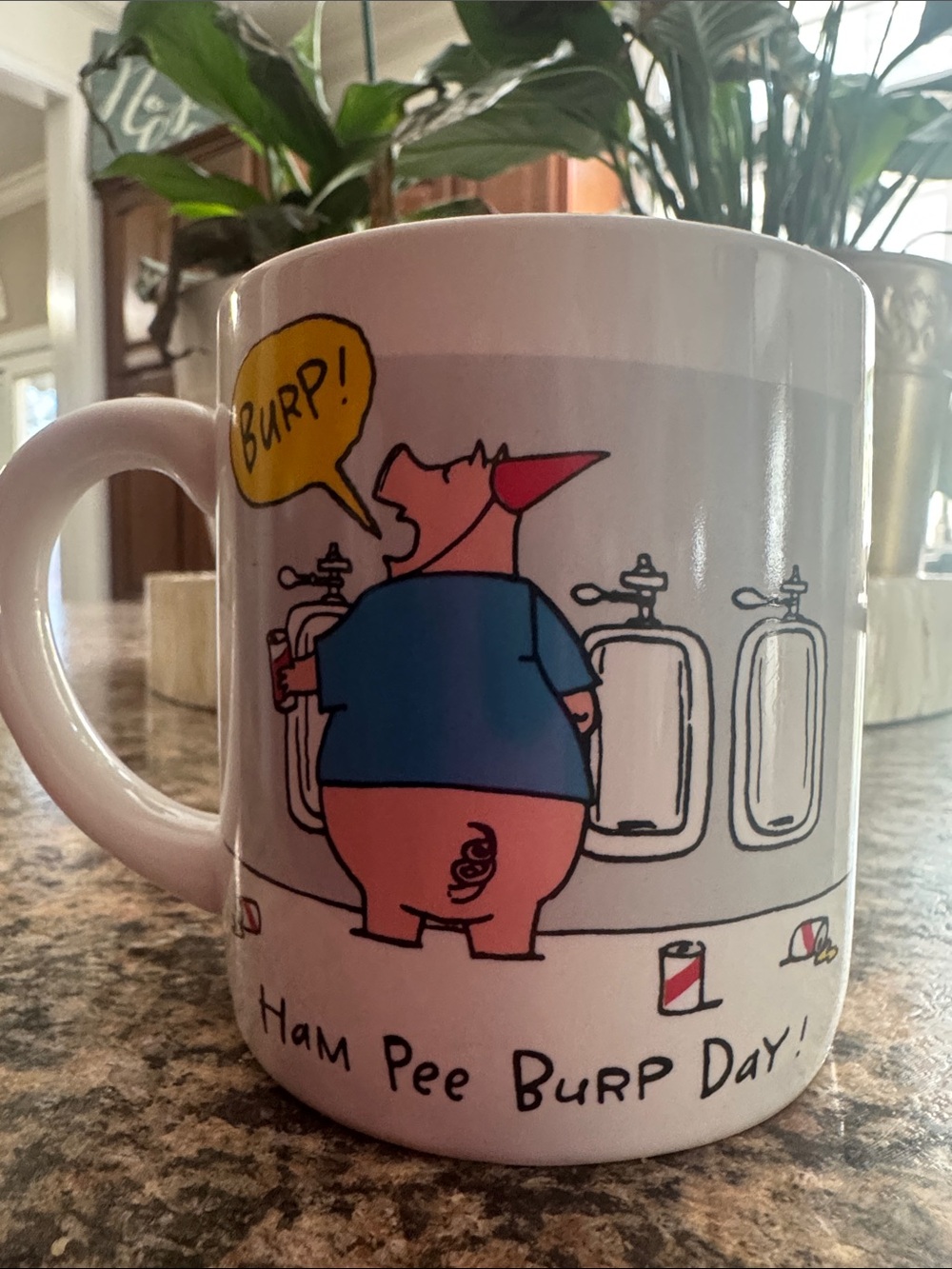 Vintage 80’s Recycled Paper Greetings mug